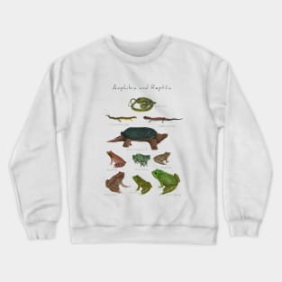 Amphibians and Reptiles Crewneck Sweatshirt